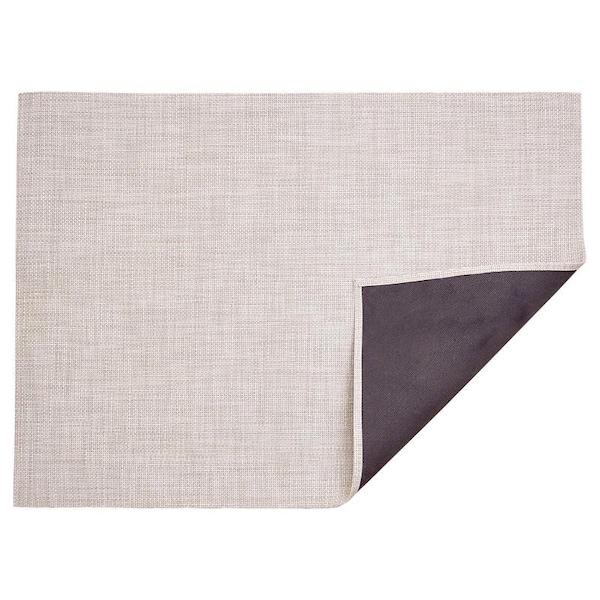 Chilewich 23 in. W X 36 in. L Natural Basketweave Woven Fiber Door Mat 200445-055 - main